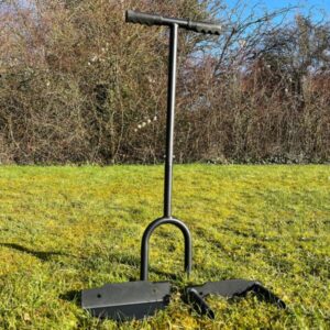 Heavy Duty Garden Lawn Aerator Tool – T-Handle Core Remover