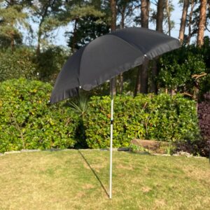 Portable Outdoor Lawn Shade Umbrella – Black