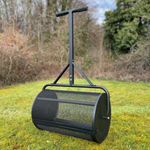 Heavy-Duty Garden Compost & Soil Spreader Roller