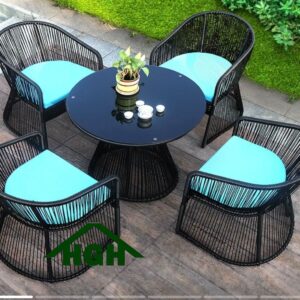 BlueComfort Rope Patio Set (4-Seater)
